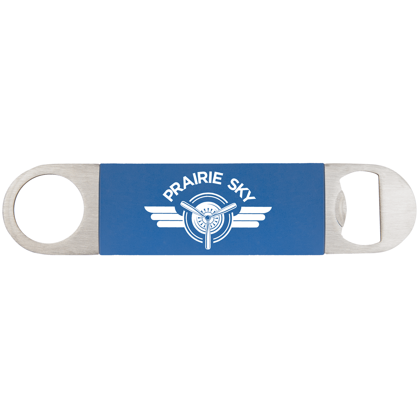 1 1/2" x 7" Bottle Opener with Silicone Grip