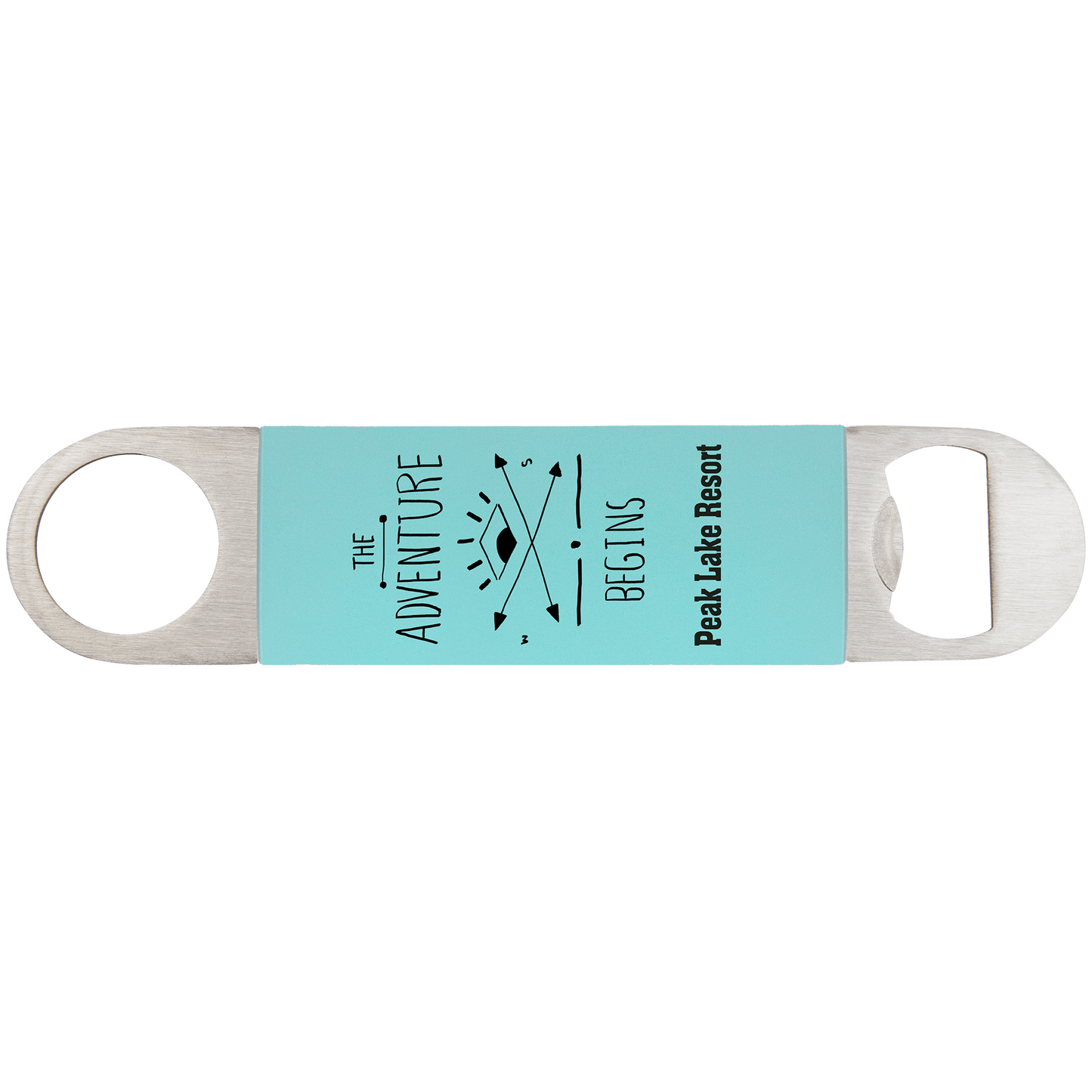 1 1/2" x 7" Bottle Opener with Silicone Grip