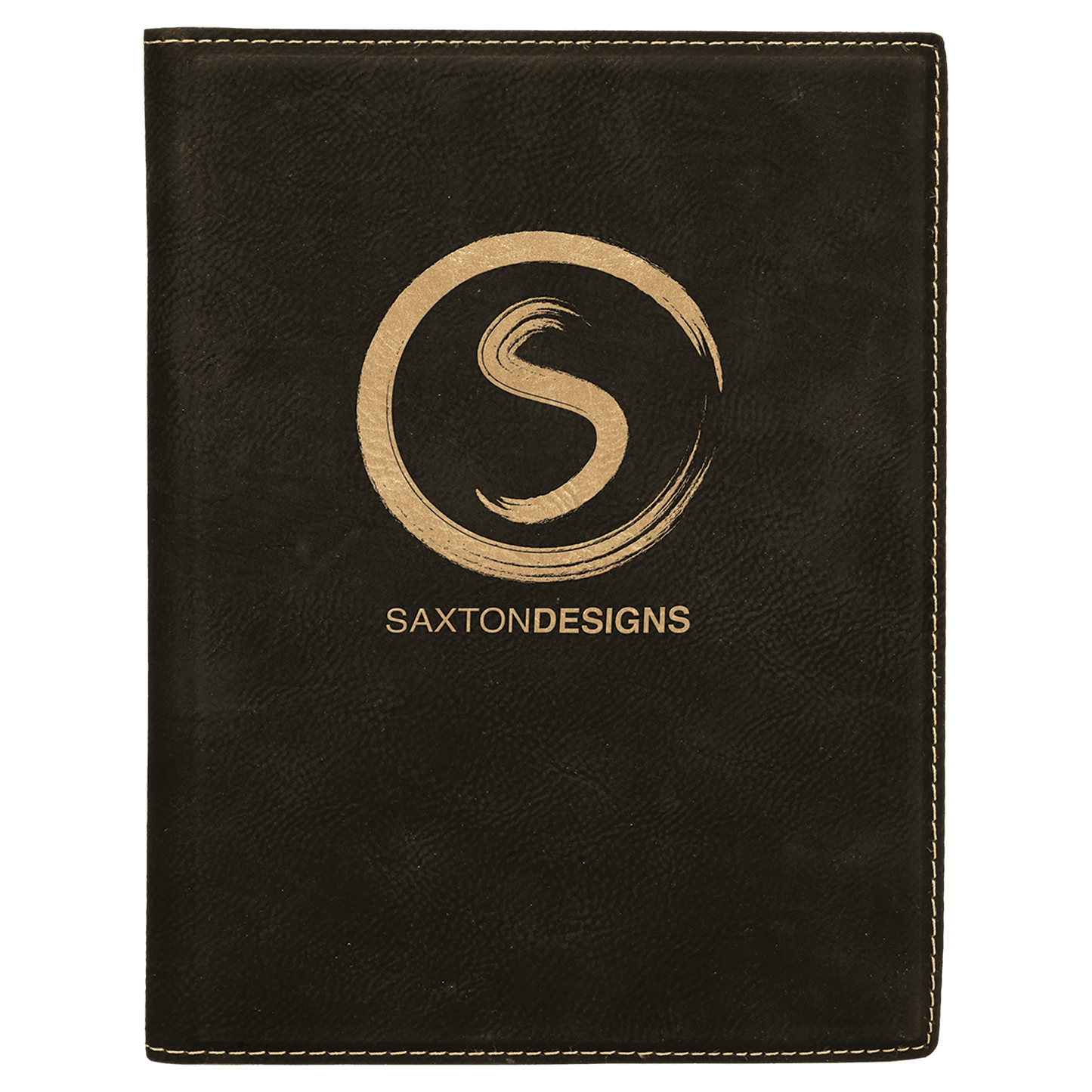 7" x 9" Laserable Leatherette Small Portfolio with Notepad