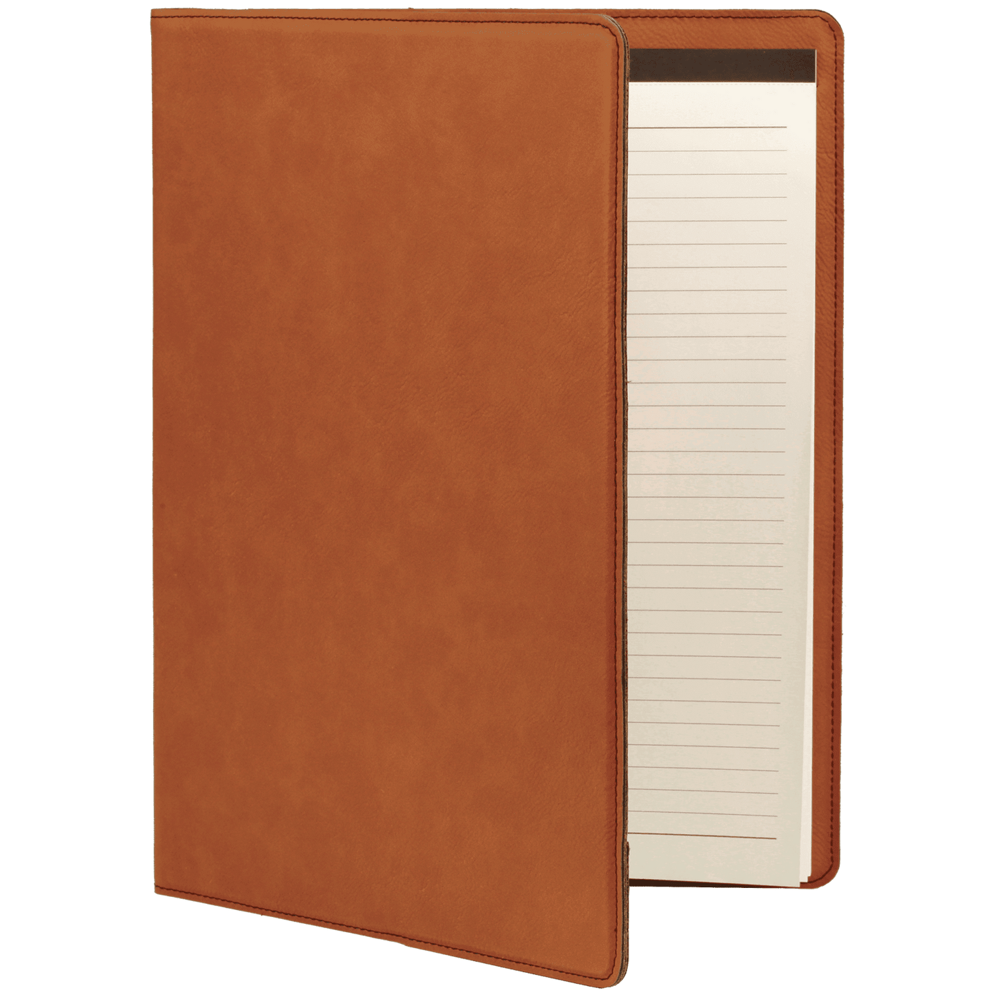 9 1/2" x 12" Laserable Leatherette Portfolio with Notepad
