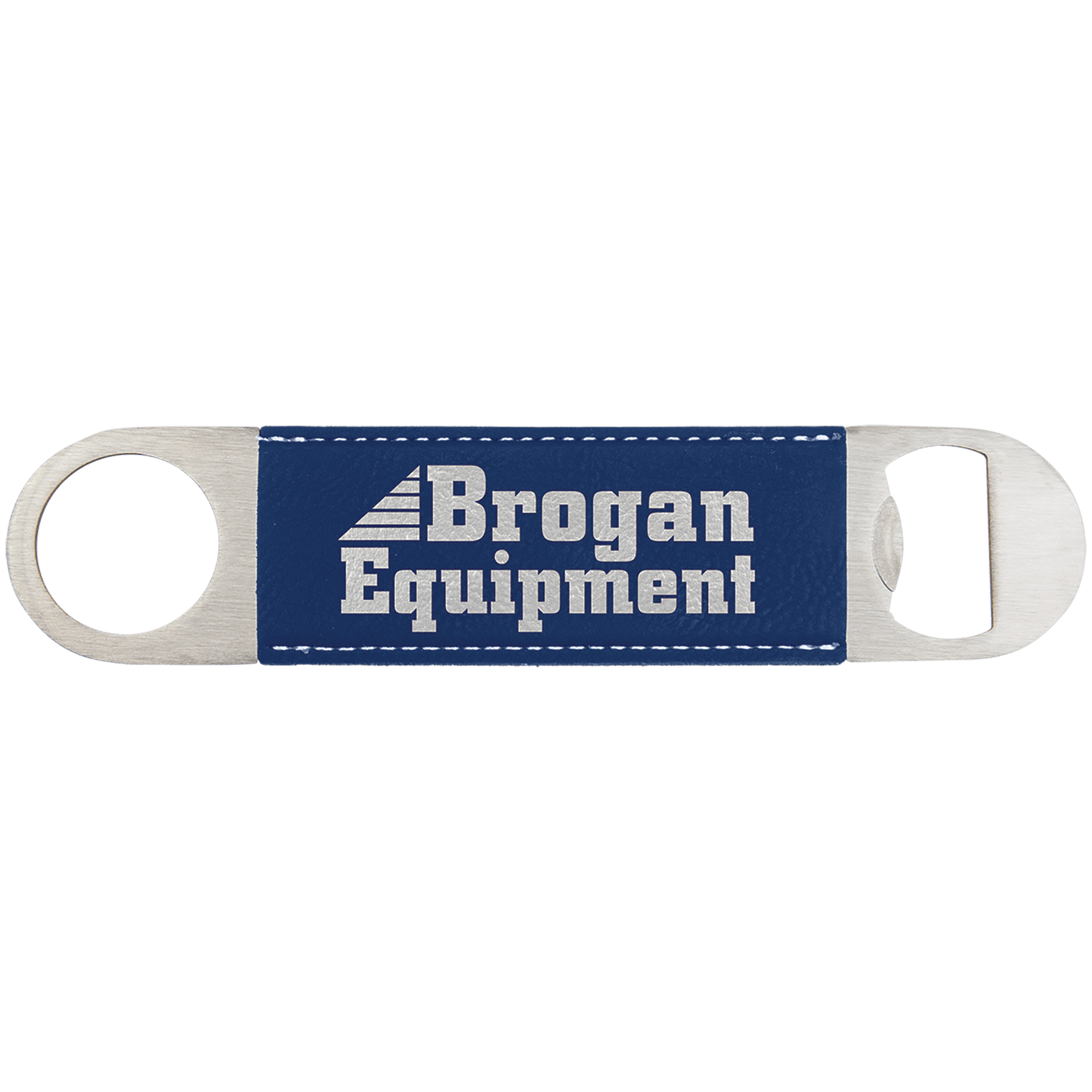 1 1/2" x 7" Laserable Leatherette Bottle Opener