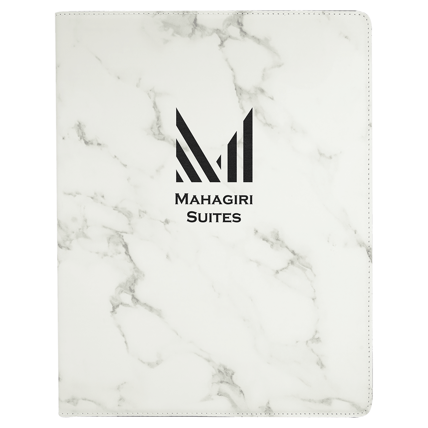 9 1/2" x 12" Laserable Leatherette Portfolio with Notepad