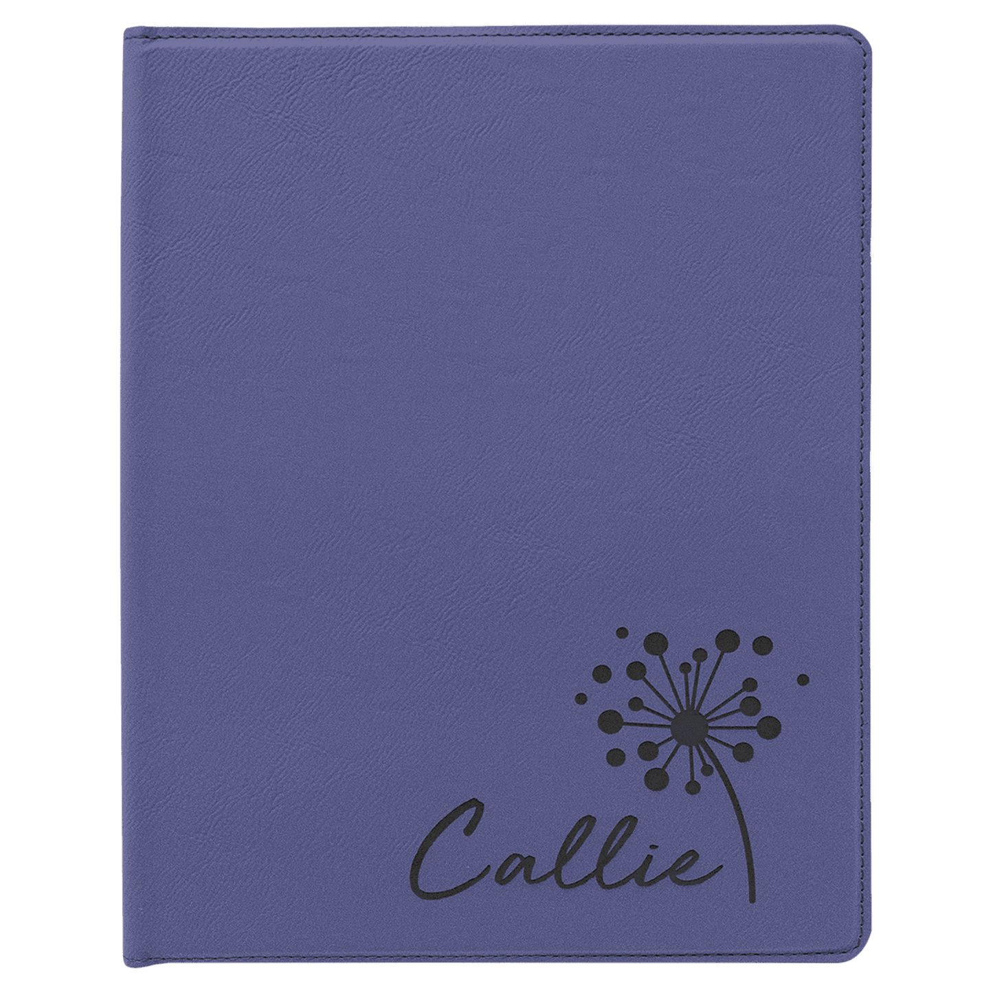 9 1/2" x 12" Laserable Leatherette Portfolio with Notepad