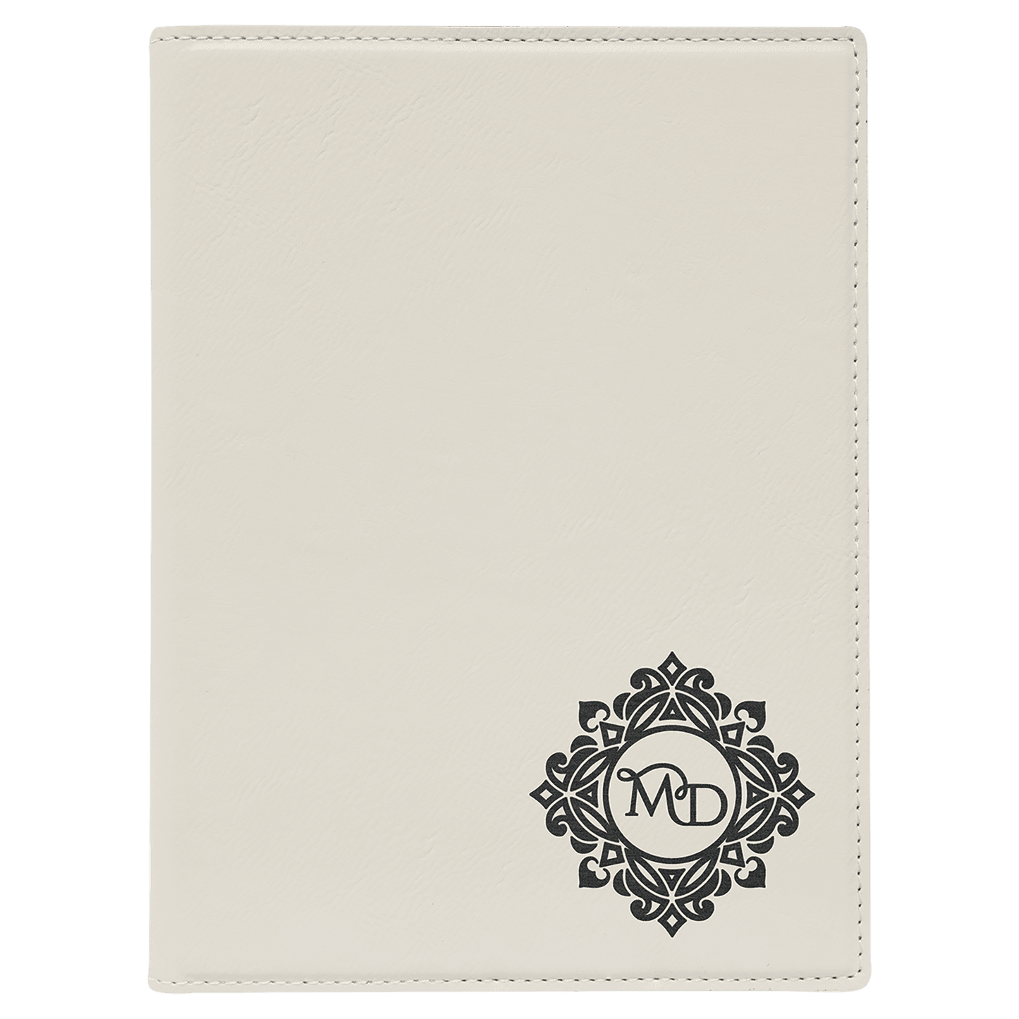 7" x 9" Laserable Leatherette Small Portfolio with Notepad