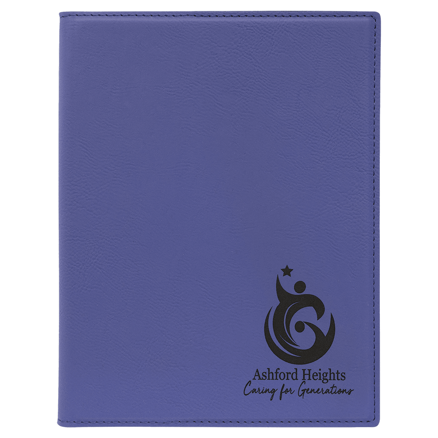 7" x 9" Laserable Leatherette Small Portfolio with Notepad