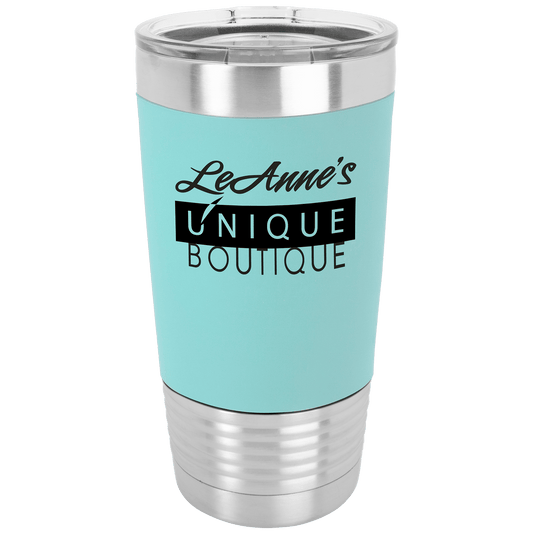 20 oz. Polar Camel Travel Mug with Silicone Grip and Clear Lid
