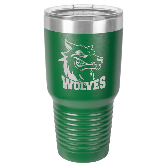 Polar Camel 30 oz. Vacuum Insulated Ringneck Tumbler with Clear Lid
