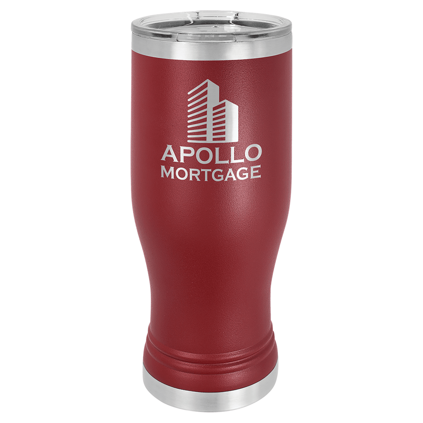 Polar Camel 20 oz. Polar Camel Pilsner with Clear Lid